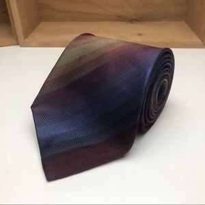 Freebie Calvin Klein Striped Gradient Tie